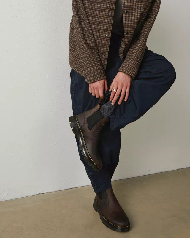 EMBURY CRAZY HORSE LEATHER CASUAL BOOTS